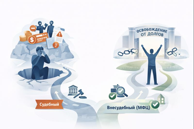 Полный гид по банкротству физических лиц: от подачи заявления до списания долгов
