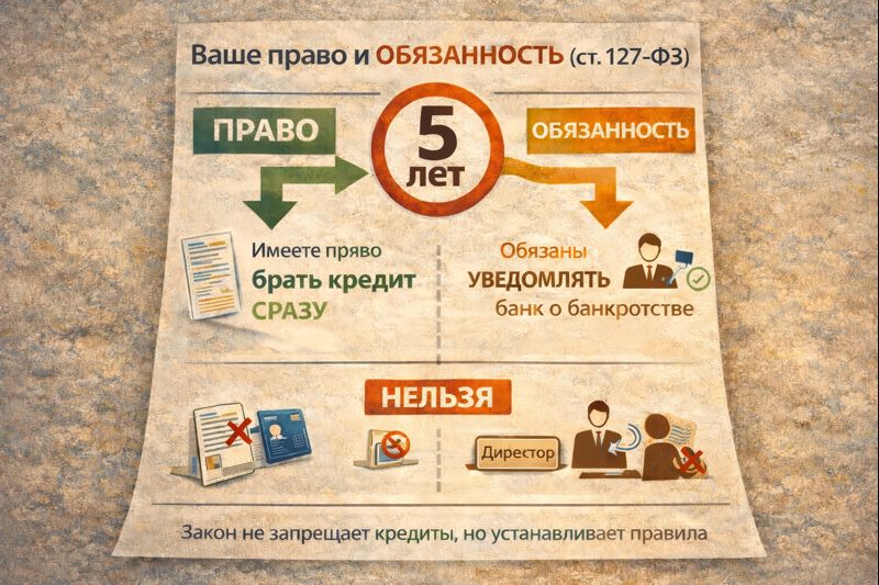 Закон не запрещает кредиты, но устанавливает правила